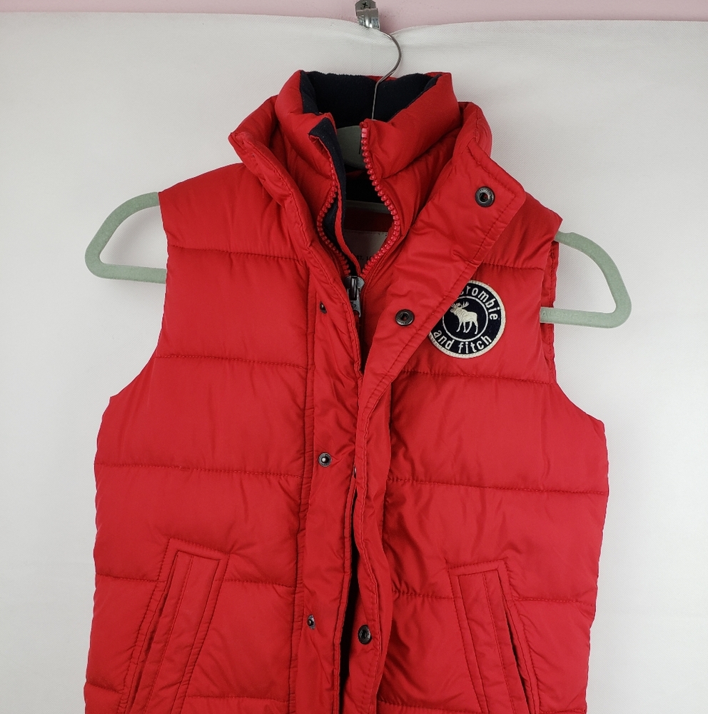 Abercrombie Kids Jacket M Red for boy or girl - Picture 7 of 8